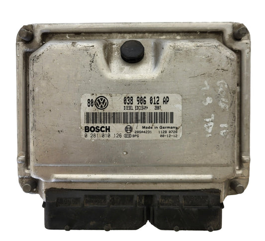 VW AUDI ECU / 0281010126 / 038906012AP / EDC15VM+ / BOSCH