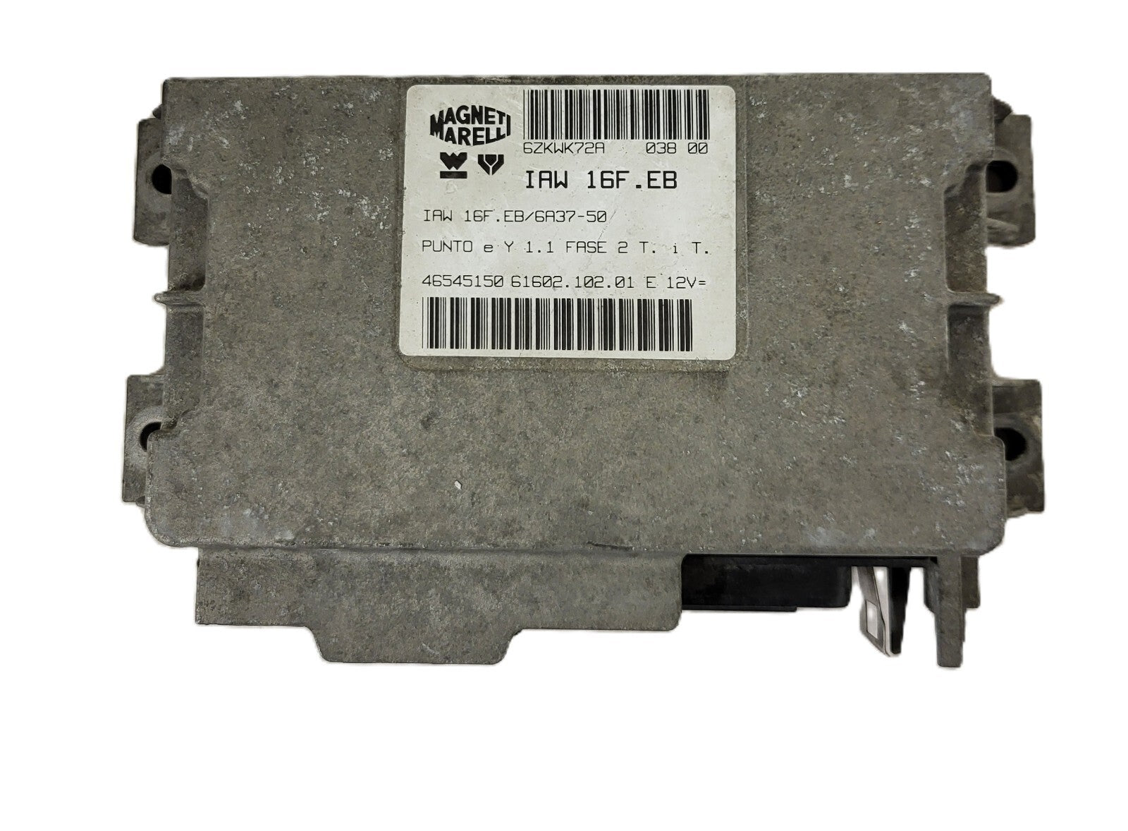 FIAT PUNTO LANCIA Y ECU / IAW 16F.EB / 46545150 / 61602.102.01 / MAGNETI MARELLI