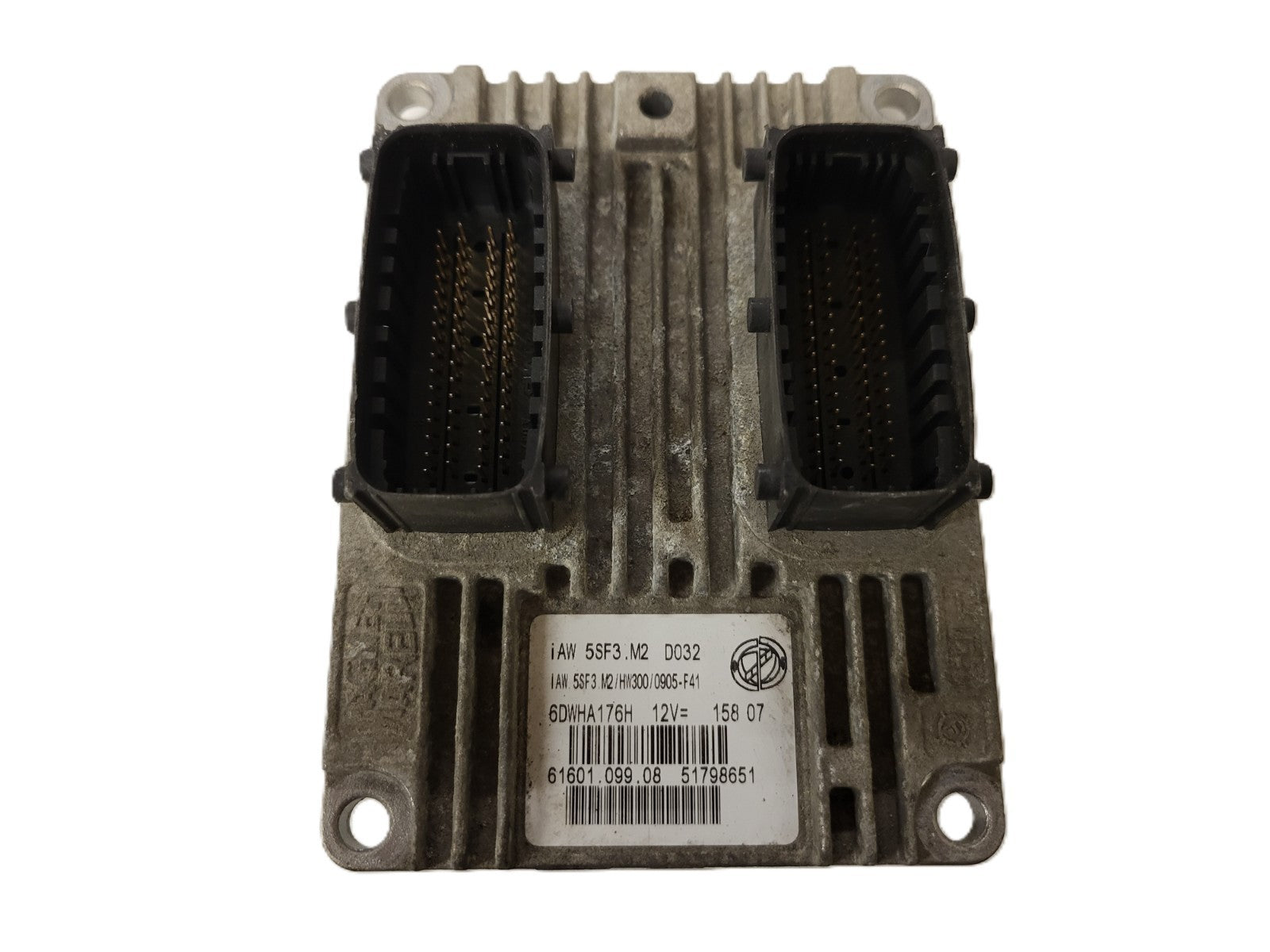 FIAT PUNTO ECU / IAW5SF3.M2 / IAW 5SF3.M2 / 51798651 / HW300 / 61601.099.08 / 