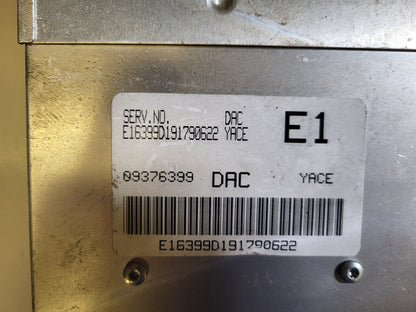 DAEWOO NUBIRA ECU / 09376399 / YACE /