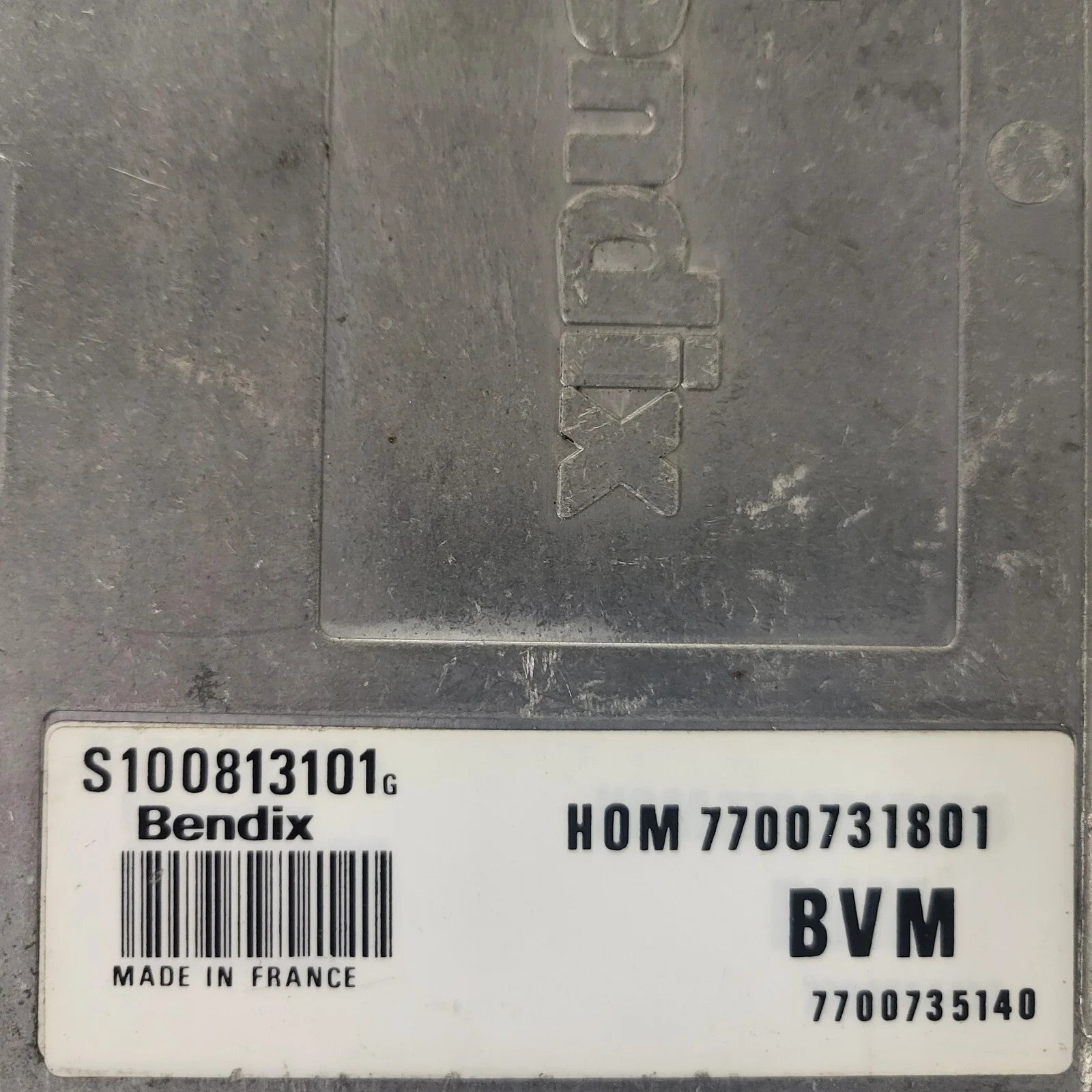 Renault ECU / S100813101G / HOM7700731801 / 770035140 / S100813101 / BENDIX