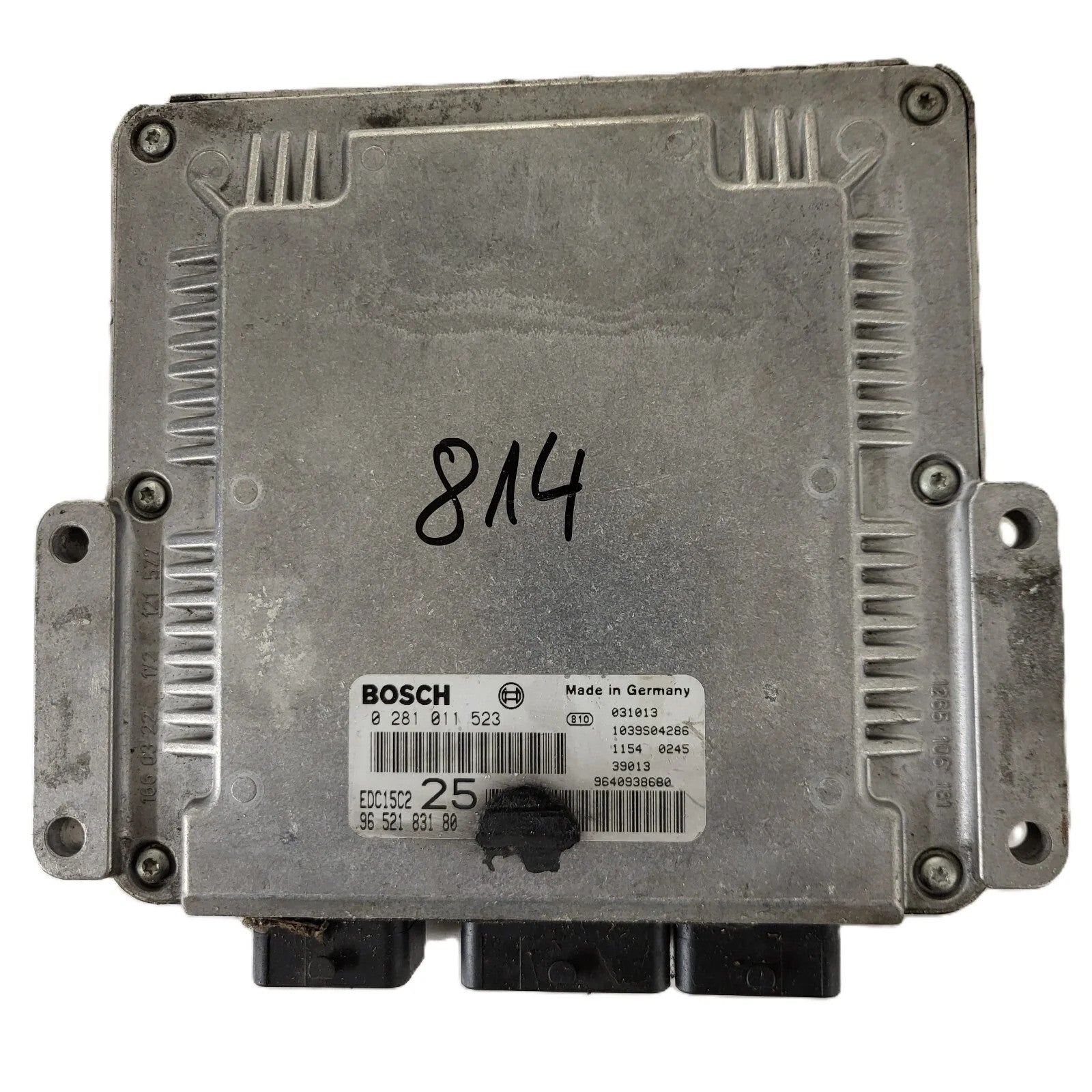 CITROEN XSARA ECU / 0281011523 / EDC15C2 / 9652183180 / 9640938680 / SAGEM