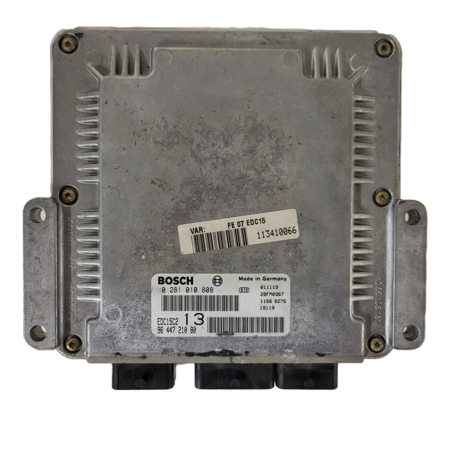 CITREON C5 ECU / 0281010808 / 9644721080 / EDC15C2 / BOSCH