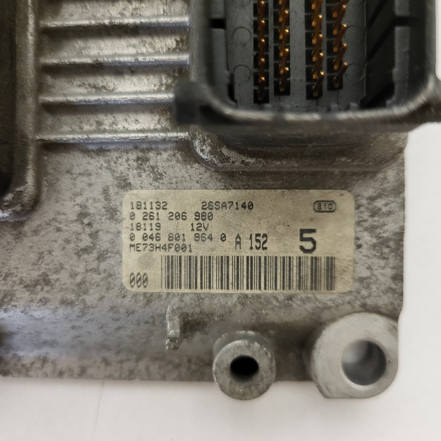 FIAT PUNTO ECU / 0261206980 / 00468019640 / ME73H4F001 / BOSCH