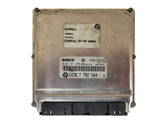 MINI ONE ECU / 0281011085 / DDE7792544 / 7792544 / BOSCH