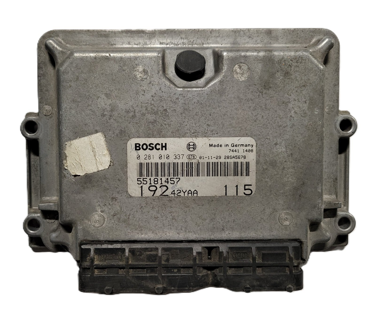 Fiat STILO ECU / 55181457 / 0281010337 / 19242YAA / BOSCH