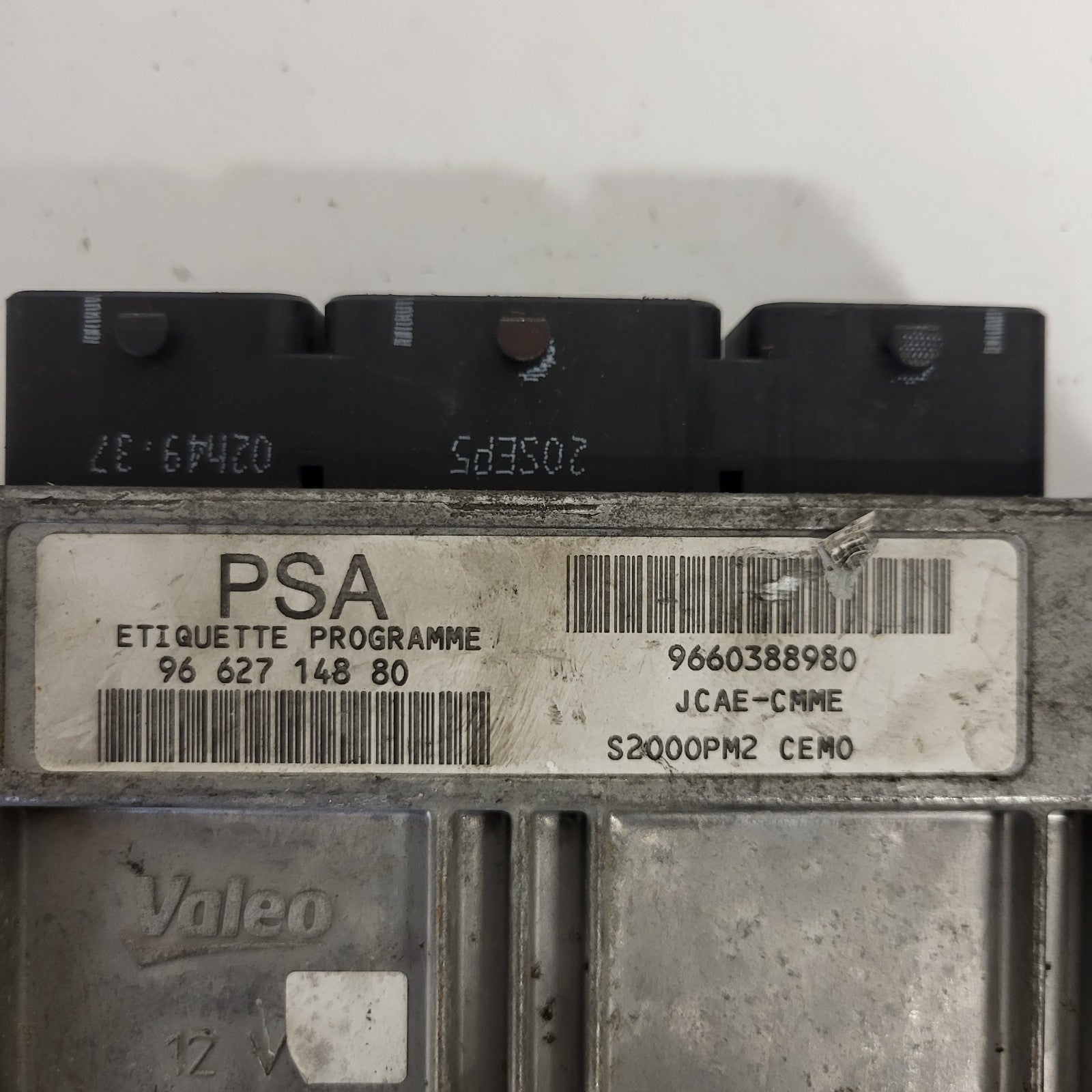 CITROEN C3 ECU / 21585842-1 / 21585842-1A / 9662714880 / 9660388980 / JCAE-CMME