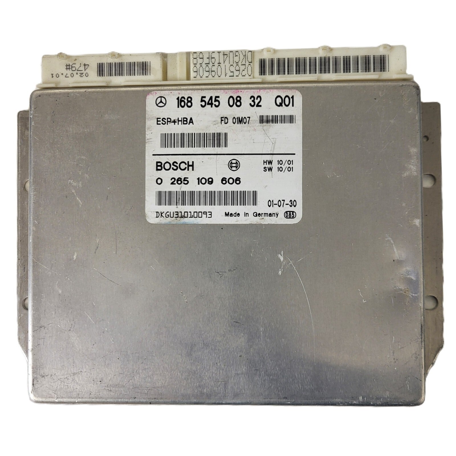 Mercedes W168 A-Class ECU / 1685450832 / 0265109606 / BOSCH