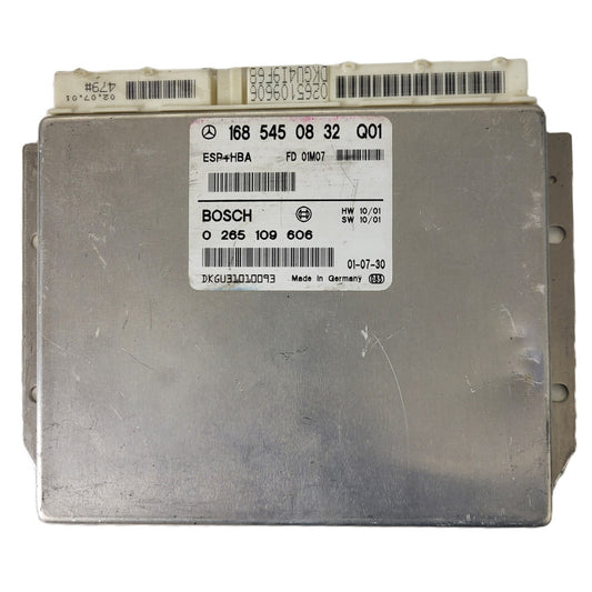 Mercedes W168 A-Class ECU / 1685450832 / 0265109606 / BOSCH