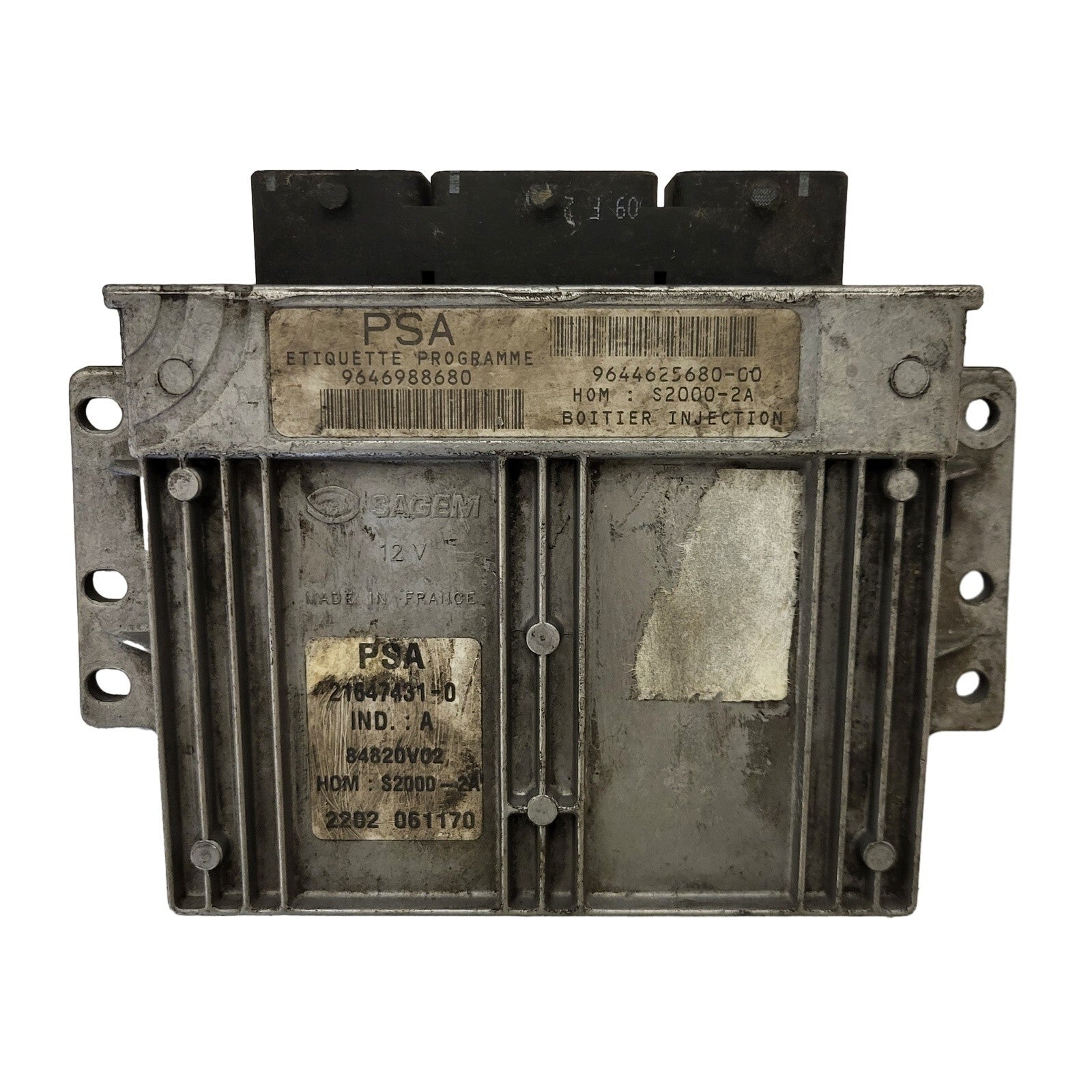 Peugeot Citroen ECU / 9646988680 / 9644625680-00 / 21647431-0 / SAGEM