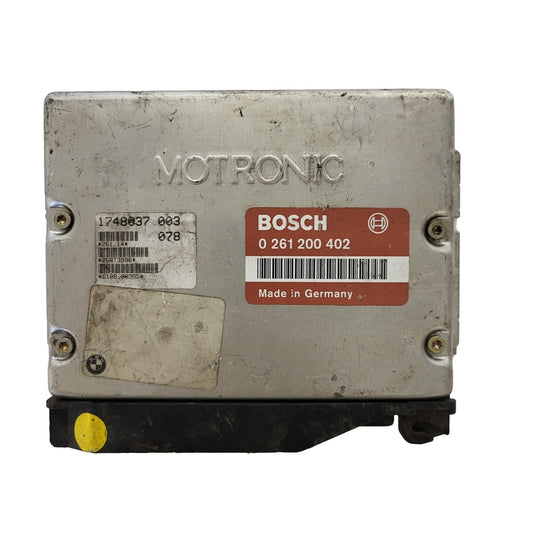 BMW E34 M50 6 CL ECU 520 525 / 0261200402 / 1748037 / BOSCH