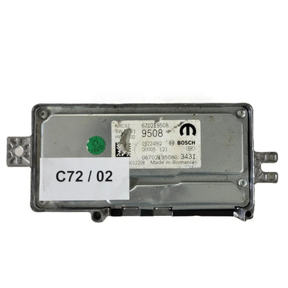 FIAT ALFA MODULE ECU / NRCS2 / 670219508 / 19224BQ / SW R2.21 / HW C1.0D / BOSCH