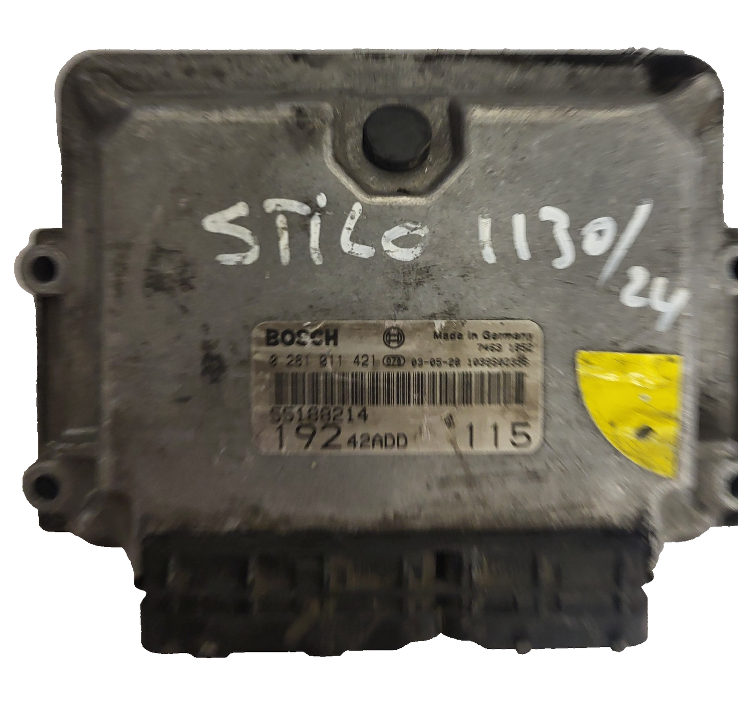 Fiat STILO 1.9 ECU / 0281011421 / 55188214 / BOSCH