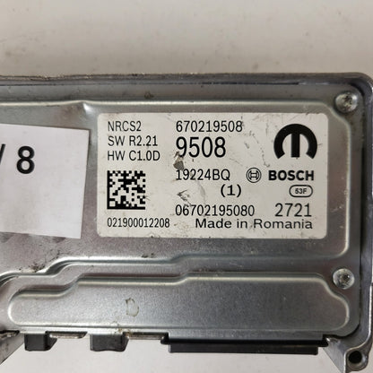 FIAT ALFA MODULEECU / NRCS2 / 670219508 / 19224BQ / SW R2.21 / HW C1.0D / BOSCH 