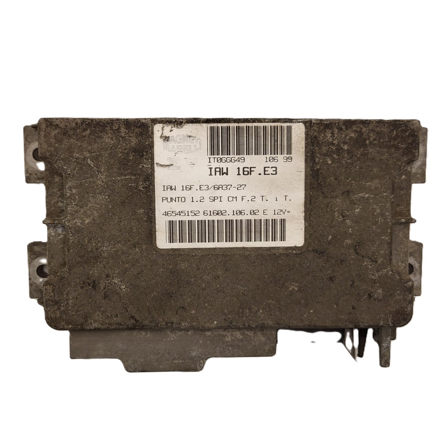 Fiat Punto 1.2 ECU / 46545152 / IAW 16F.E3 / 61602.106.02 / MARELLI