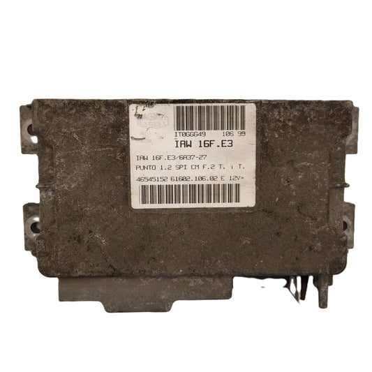 Fiat Punto 1.2 ECU / 46545152 / IAW 16F.E3 / 61602.106.02 / MARELLI