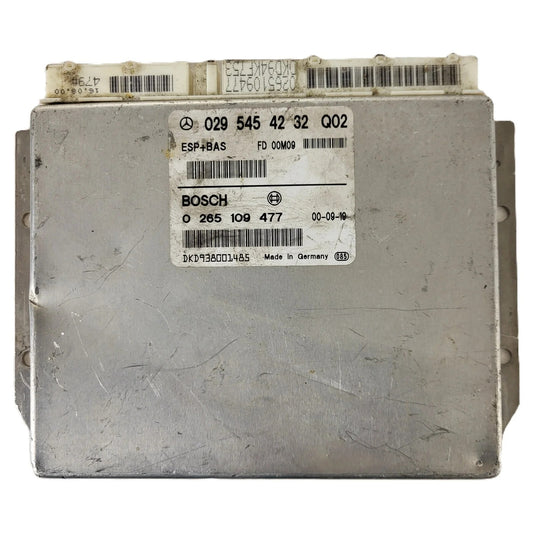 Mercedes A-Class W168 ESP ECU / 0295454232 Q02 / 0265109477 / BOSCH