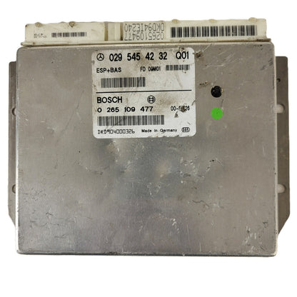 Mercedes A-Class W168 ESP ECU / 0295454232 / 0265109477 / BOSCH 