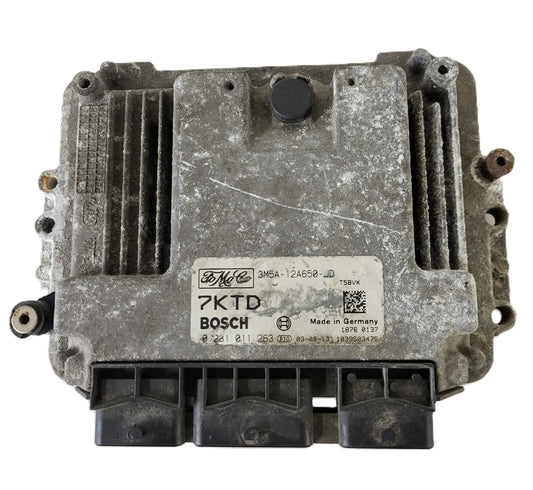 Ford Mazda ECU / 0281011263 / 3M5A-12A650-JD / 7KTD / BOSCH