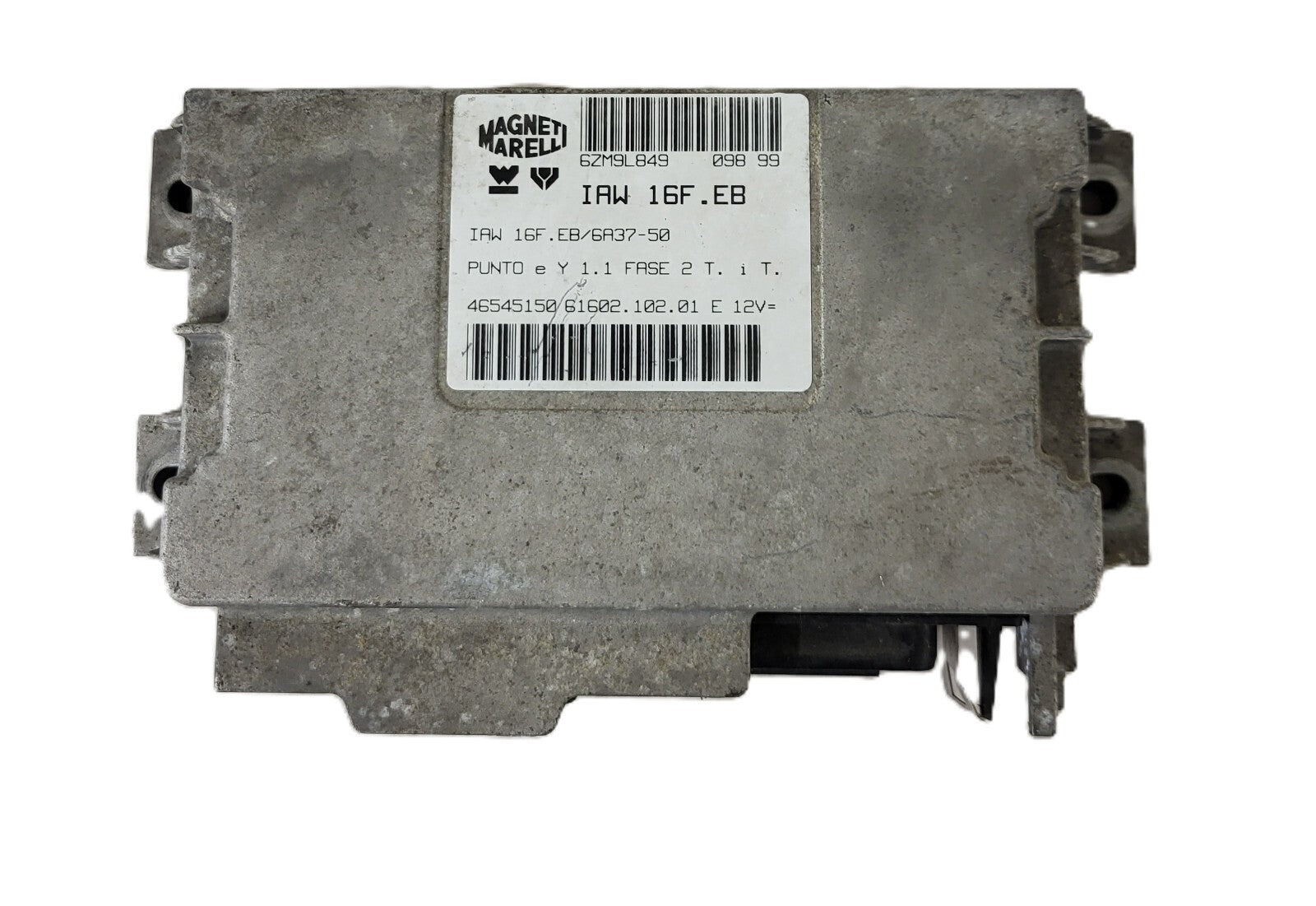 FIAT PUNTO LANCIA Y ECU / IAW 16F.EB / 46545150 / 61602.102.01 / MAGNETI MARELLI