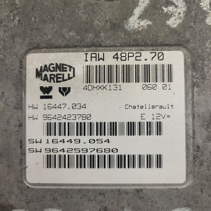 PEUGEOT 306 CITROEN XSARA ECU / 0261206214 / 9632693880 / MP7.2 / BOSCH