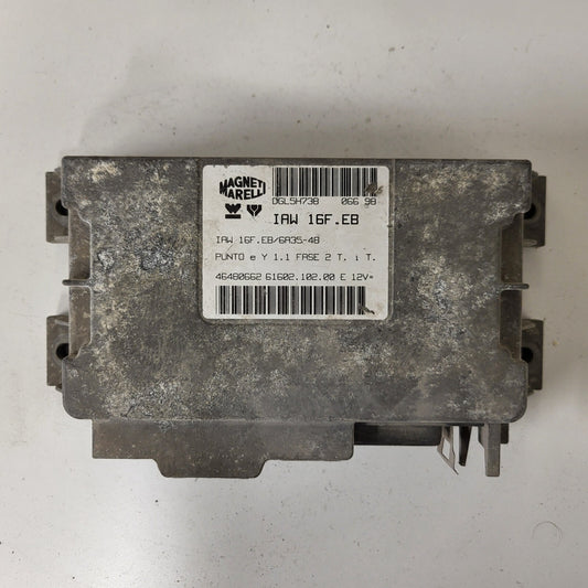 FIAT PUNTO LANCIA Y 1.1 ECU / IAW 16F.EB / 46480662 /  IAW16F.EB / MAGNETI MAREL