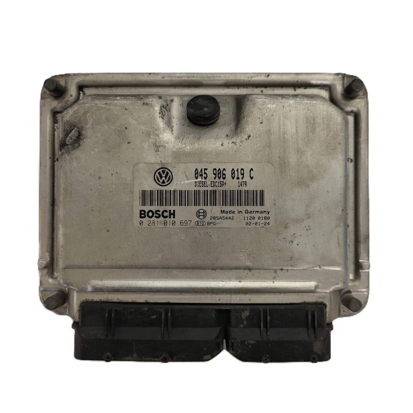 VW VAG POLO GOLF ECU / 045906019C / 0281010697 / EDC15P+ / BOSCH