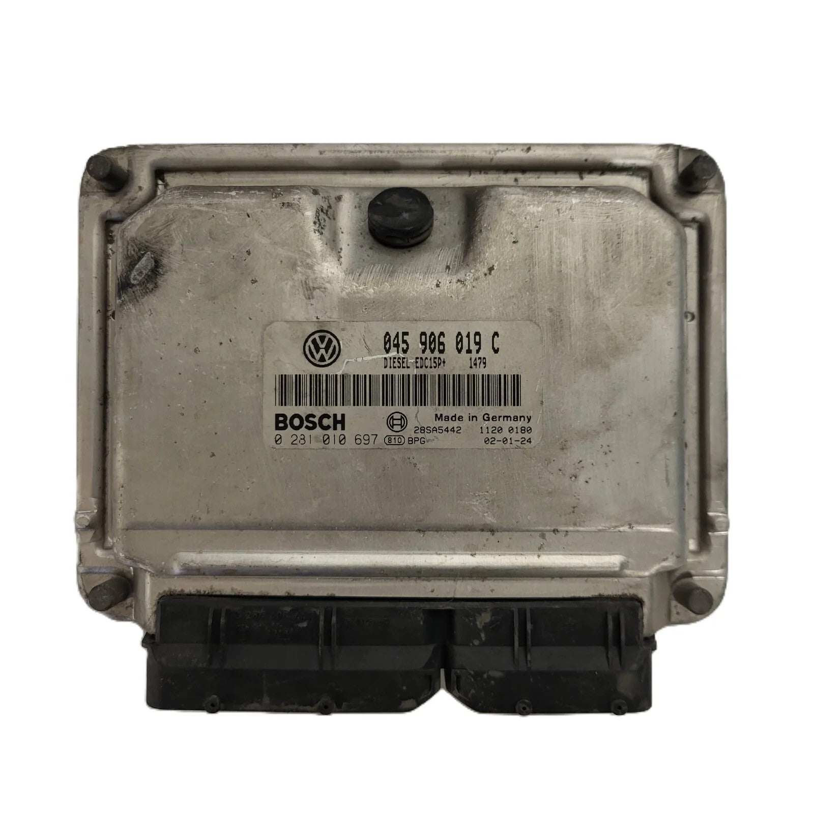 VW VAG POLO GOLF ECU / 045906019C / 0281010697 / EDC15P+ / BOSCH