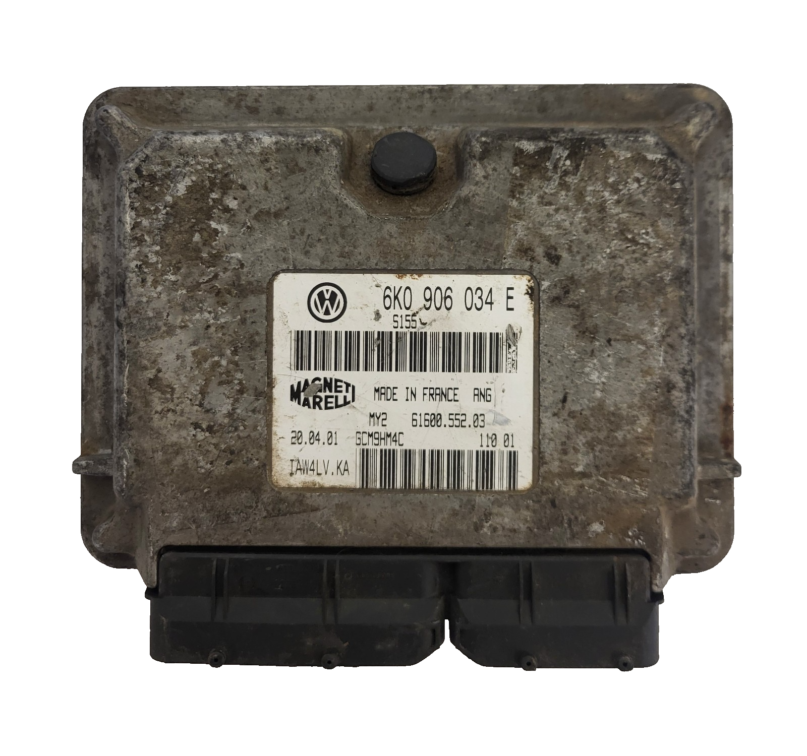 VW POLO ECU / 6K0906034E / IAW4LV.KA / IAW 4LV.KA / 61600.552.03