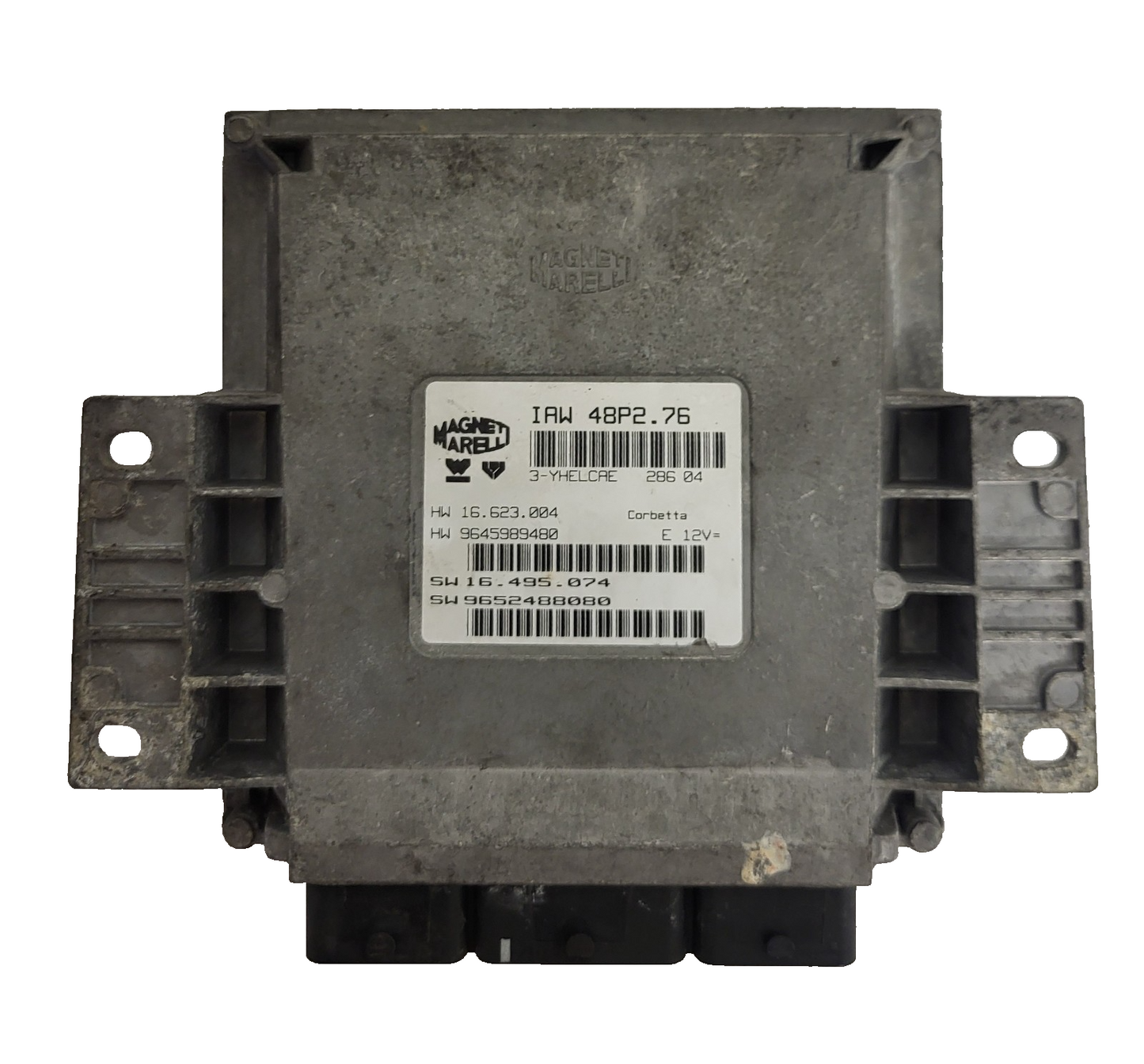 Peugeot Citroen ECU / IAW 48P2.76 / HW 9645989480 / SW 9652488080
