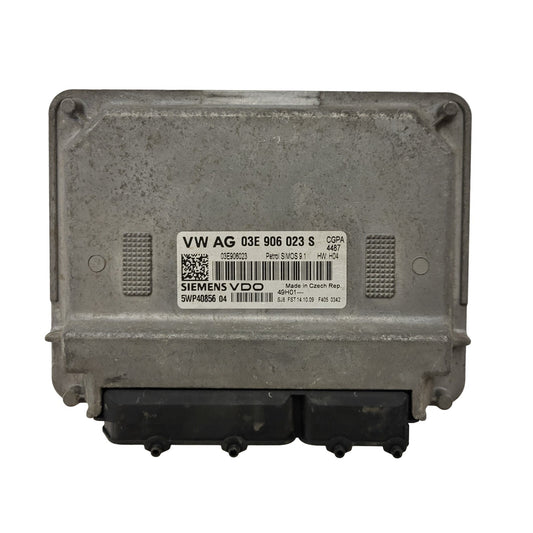 SKODA ROOMSTER 1.2 ECU / 03E906023S / 5WP40856 04 / SIMOS 9.1 / SIEMENS