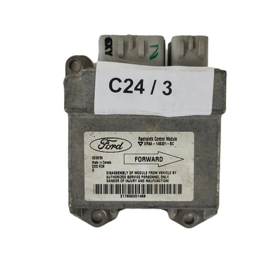 JAGUAR S TYPE 3.0 AIRBAG ECU / XR8A-14B321-BC