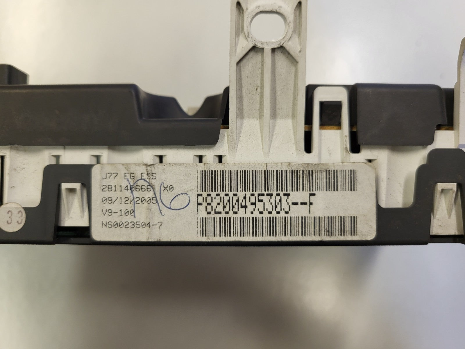 RENAULT MODUS QUADRO STRUMENTI CONTACHILOMETRI P8200495303