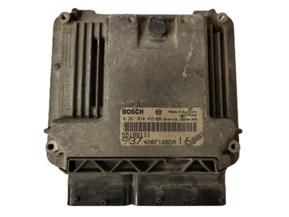 ALFA ROMEO 147 ECU / 0281010455 / 55188111 / BOSCH