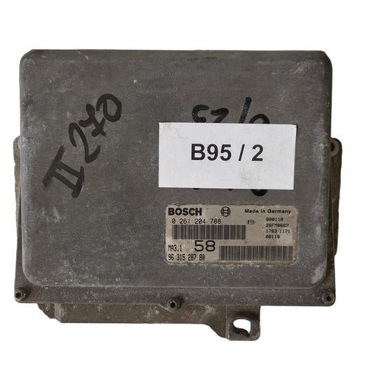 Peugeot Citroen ECU / 0261204788 / 9631528780 / BOSCH