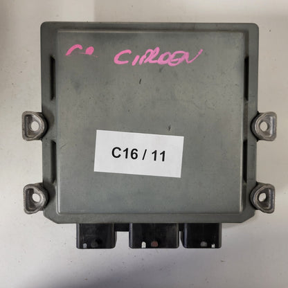 PEUGEOT CITREON ECU / 5WS40115C-T / SW 9652890280 / HW 9647568180 / SID 801A