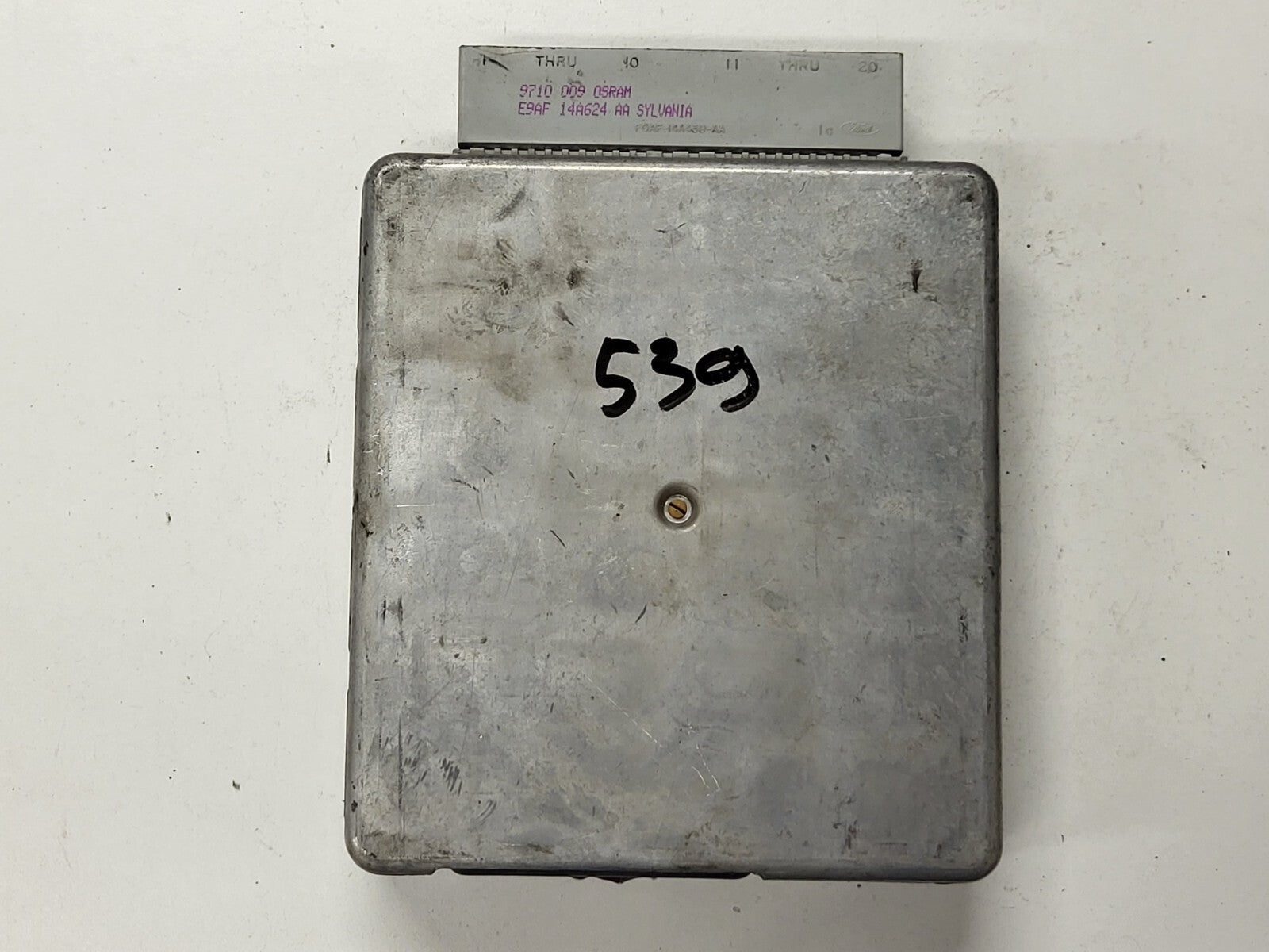 FORD FIESTA ECU / 98FB-12A650-MA / MOPE / LPE-627 / EEC-V / 98FB12A650MA