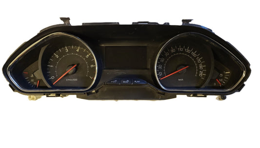 PEUGEOT 208 QUADRO STRUMENTI CONTACHILOMETRI TACHIMETRO 9805400380
