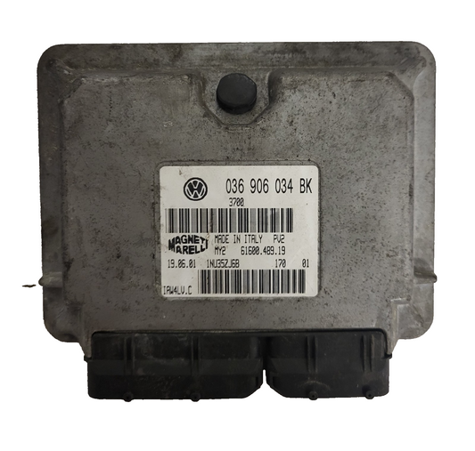 SKODA FABIA ECU / 036906034BK / IAW4LV.C / 61600.489.19 / MAGNETI MARELLI