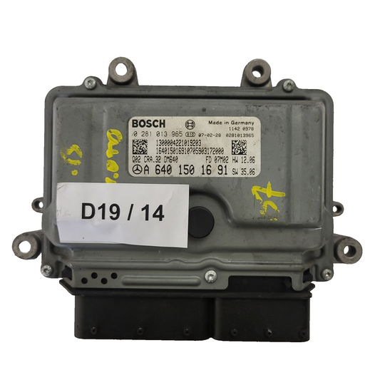 MERCEDES BENZ A B / 0281013965 / A6401501691 / BOSCH CRA.32 OM640