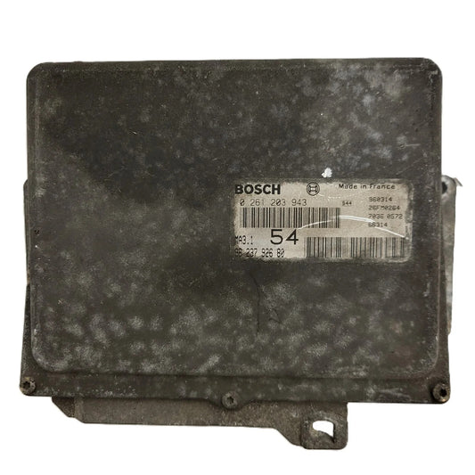 Peugeot 106 Citroen Saxo 1.1 ECU / 0261203736 / 96203998980 / MA3.1 / BOSCH