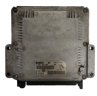 PEUGEOT CITROEN ECU / 0281010250 / EDC15C2 / 9637089980 / BOSCH