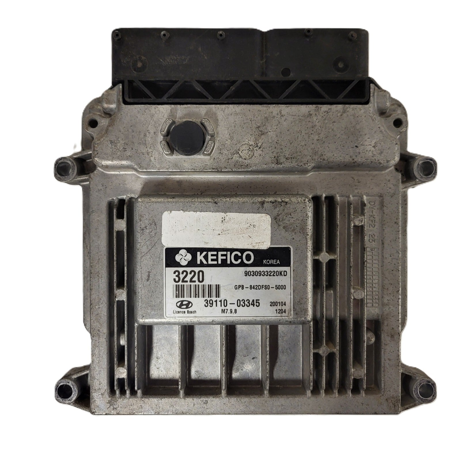 HYUNDAI I20 ECU / 39110-03345 / 9030933220KD / M7.9.8 / KEFICO