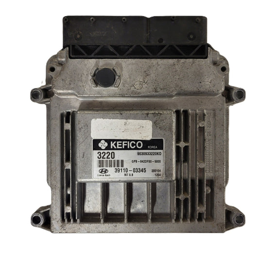 HYUNDAI I20 ECU / 39110-03345 / 9030933220KD / M7.9.8 / KEFICO
