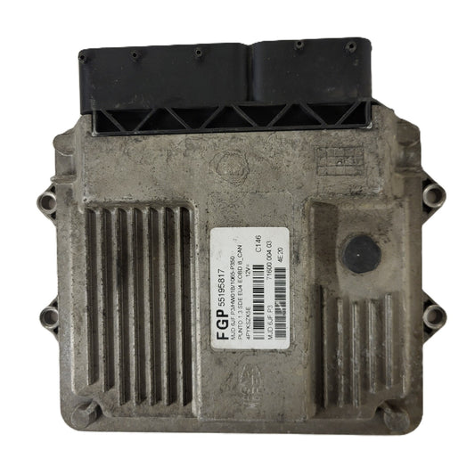 FIAT PUNTO ECU / MJD 6JF.P3 / 55195817 / HW1BM / 71600.053.00 / MAGNETI MARELLI