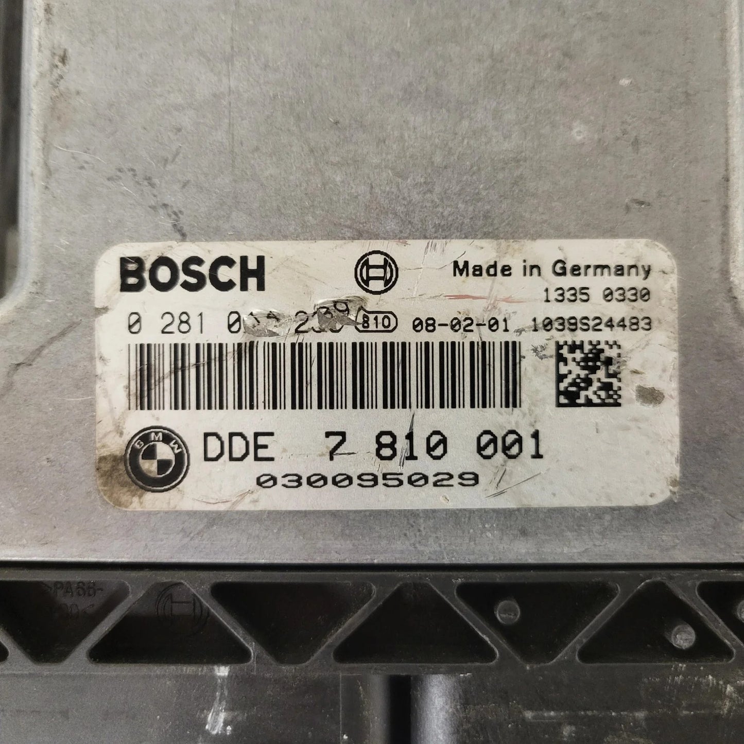 BMW ECU / DDE7810001 / 7810001 / 0281014239 / BOSCH
