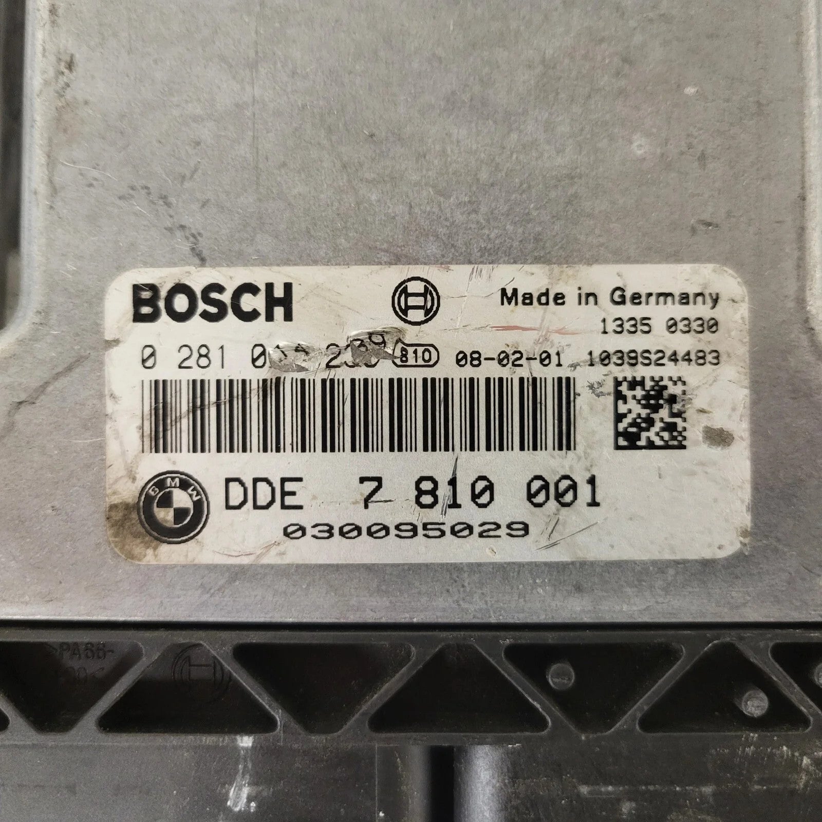 BMW ECU / DDE7810001 / 7810001 / 0281014239 / BOSCH