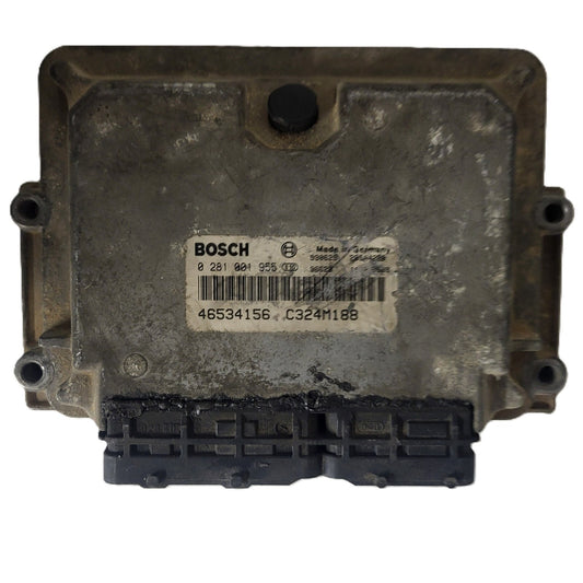 FIAT PUNTO 188 1.9 JTD ECU / 0281001955 / 46534156 / BOSCH