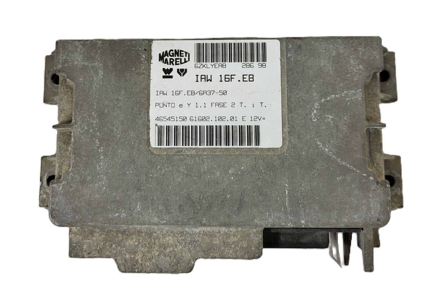 FIAT PUNTO LANCIA Y ECU / IAW 16F.EB / 46545150 / 61602.102.01 / MAGNETI MARELLI