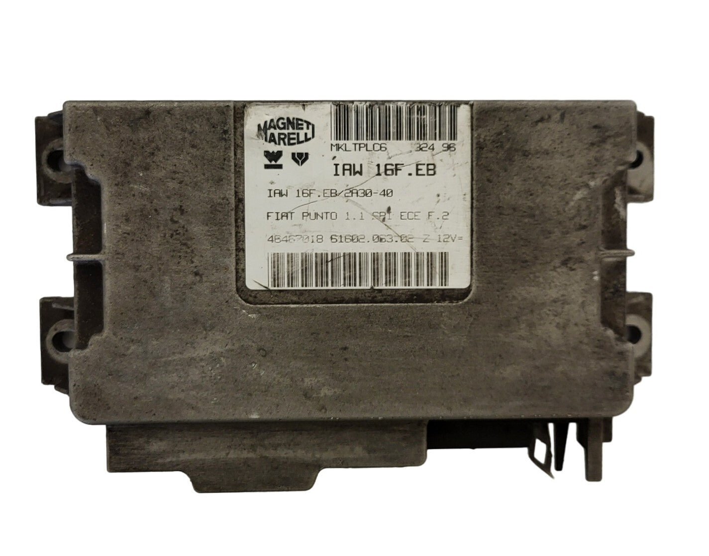 Fiat Punto 1.1 ECU / 46467018 / IAW16F.EB / 61602.063.02 / MAGNETI MARELLI